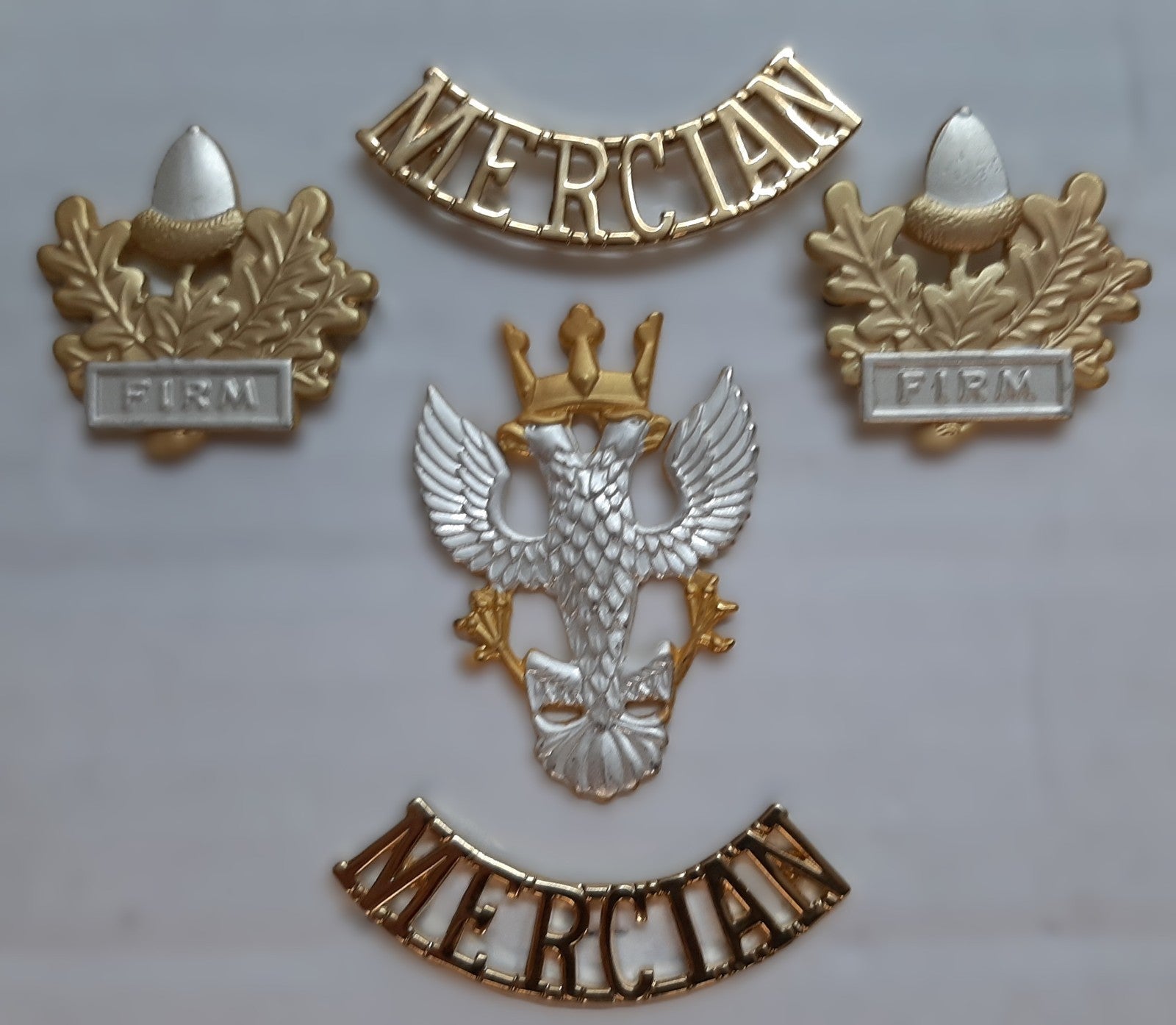 Mercian Regiment Insignia Assorted British Army Regimental Badges of the Mercs