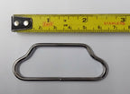 Genuine British SD Issue Chrome Parade Belt Buckle Retainter / Latch / Clasps X2