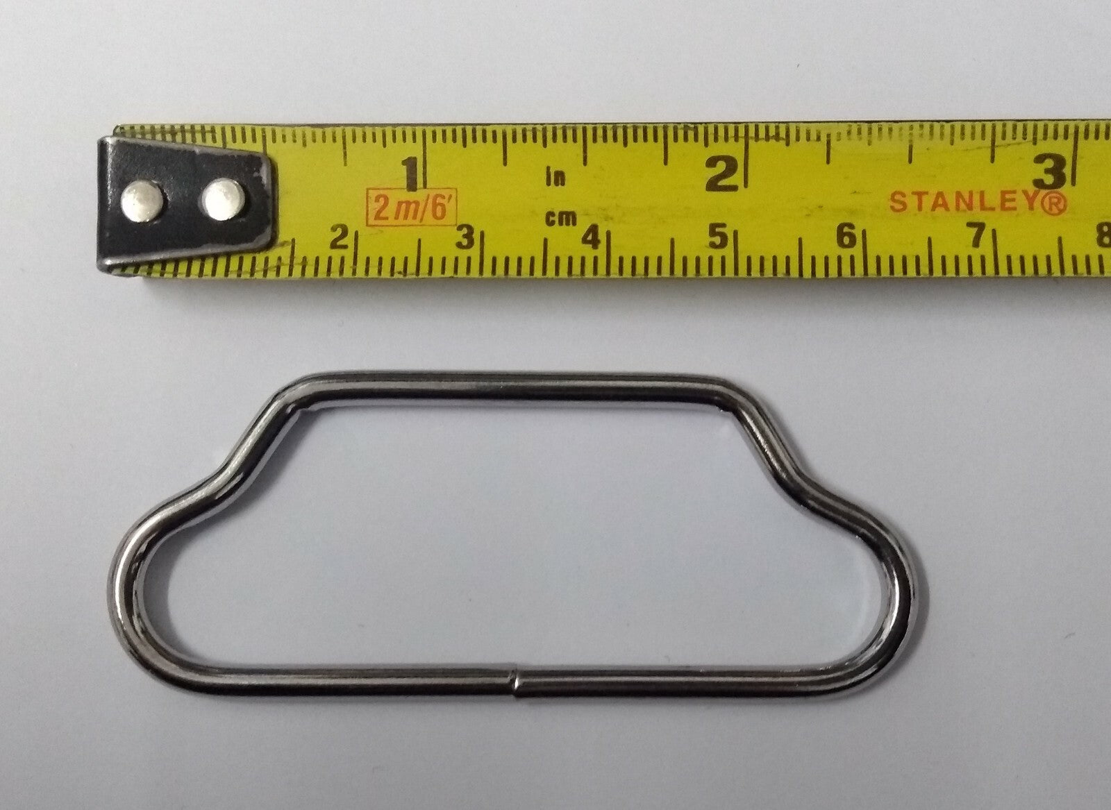 Genuine British SD Issue Chrome Parade Belt Buckle Retainter / Latch / Clasps X2