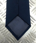 Genuine British Made Dress Tie Blue or Black Tie - NEW