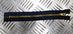 Genuine Vintage British YKK Brand 7" Closed End Zip Zipper