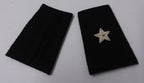 Qatar Winter Slides Shoulder Epaulettes Silver Braided