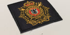 Royal Logistic Corps RLC Square Dark Blue Beret Patch British Army