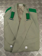 Vintage East German Sonderausgabe Mistletoe Green Parade Jacket / Blazer