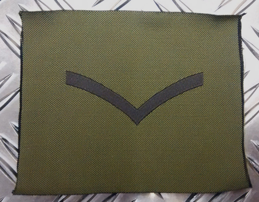 Rank Badges Army Green / Desert OD / DS Subdued Assorted Ranks 1 Pair New