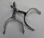 British Spurs Officers Issue & Mess Dress Chrome Swan Neck Incomplete