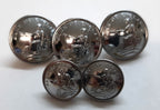 Britannia B.O.E Insignia Assorted Ring Back Obsolete Buttons for Collectors X5
