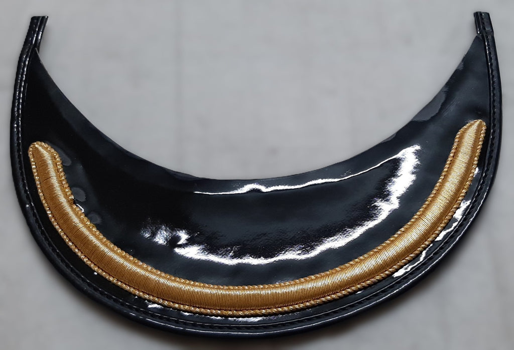 Field Ofc Peak British Gold Bar Visor for Female Dress Hat / Cap New