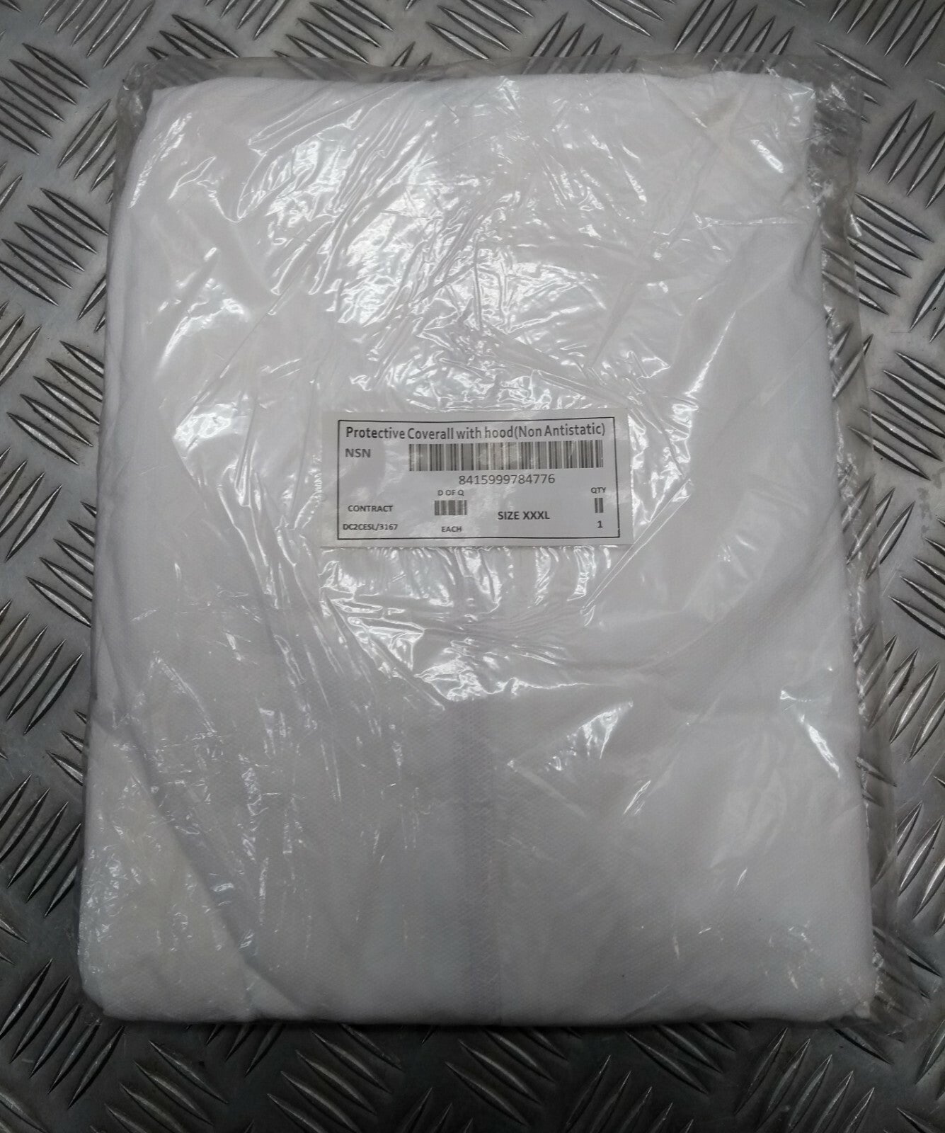 Iturri Hooded Coveralls Protective Clothing Cat III Non Antistatic XXXL x 2