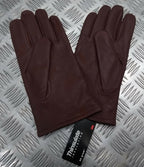Brown Leather 3 Dart Gloves with 3M Thinsulate Soft Lining Size 11 / Large - NEW