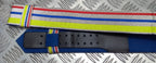 Multicoloured Ceremonial Belt No Buckle Unknown Organization 2" Wide Max 44-48"