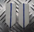 Airforce Collar Gorgets C SQN No1 Dress and Cadets White with Blue Cord - NEW