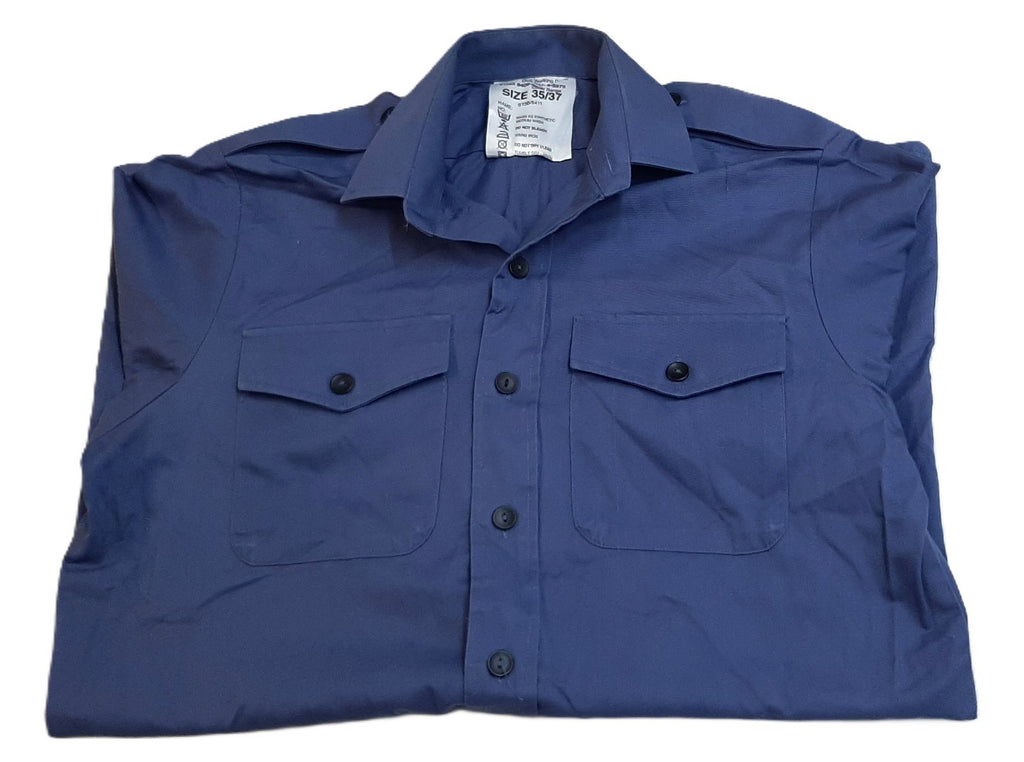 RAF Royal Air Force Shirt Working Long Sleeve Army / Air Force Blue Grey Colour
