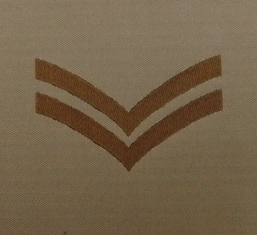 Rank Badges Army Green / Desert OD / DS Subdued Assorted Ranks 1 Pair New