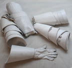 HCav White Gauntlets Bulk Lot of Unsorted Gloves UK GDS 10/Right 10/Left