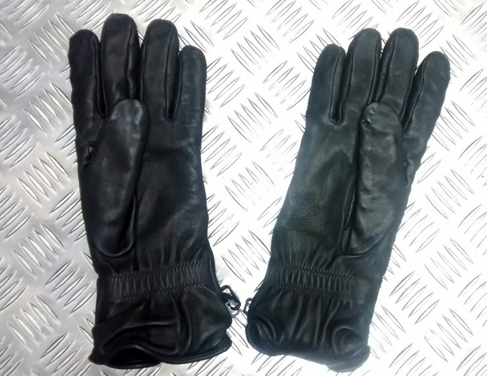 Genuine British Black Leather Combat Gloves MK2 MVP- Grade 1