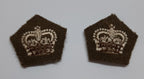 RSDG Rank Crown No2 Dress Old Pattern British Army Royal Scots Dragoon Guards