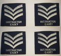 RAF Royal Air Force Airforce Shirt Slides 3 Bar Chevron Cadet Instructor x 2 Pairs NEW