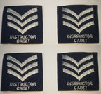 RAF Royal Air Force Airforce Shirt Slides 3 Bar Chevron Cadet Instructor x 2 Pairs NEW
