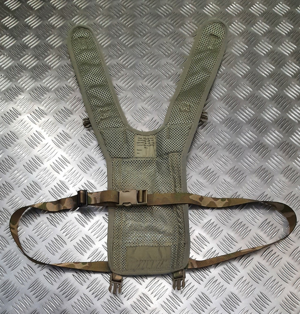 British MTP Rucksack Yoke Pouch Side IRR MultiCam Pattern Genuine