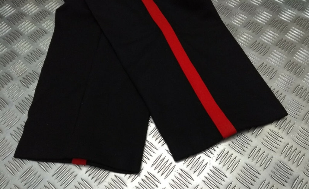 No1 Dress Trousers 1" Red Stripe British Army Parade All Ranks Waist 33"