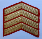 4 Bar Chevrons Extra Large Tunic Rank Chevs British Army Pattern Guards Insignia