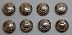 Royal Engineers Regiment No2 Ring Back Button Set British Army Insignia O/R