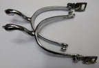 HCav Spurs Chrome Household Cavalry & RHA British Swan Neck