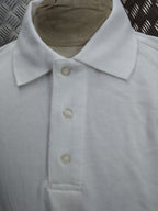 Short Sleeve Female White Shirt Utility Polo Style Physical Training PT Small