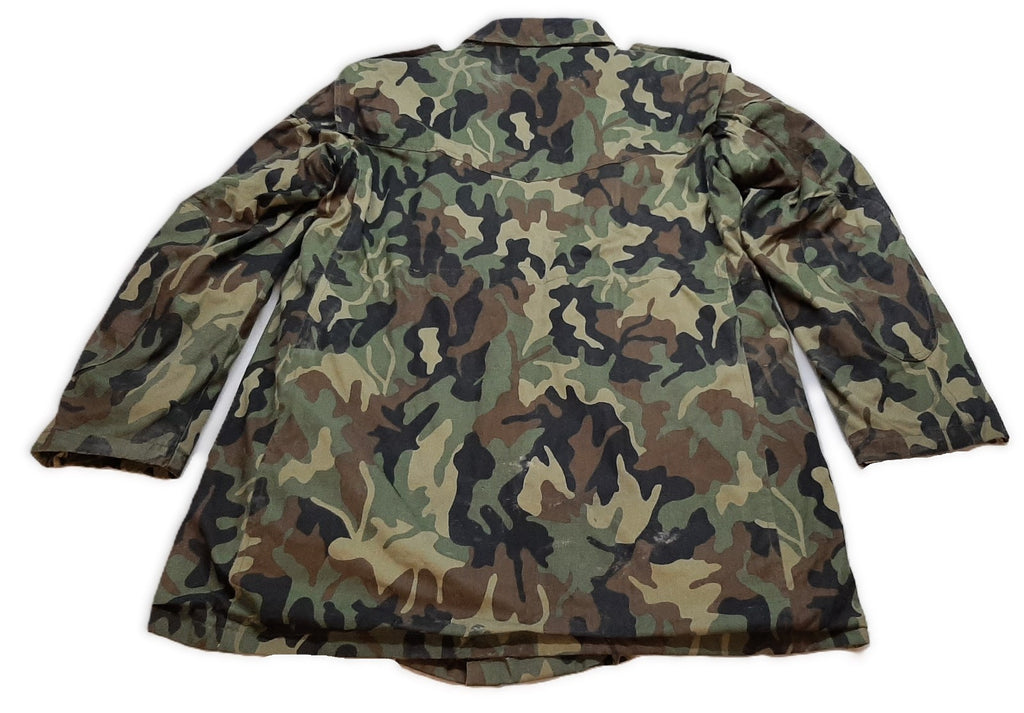 Army Combat Jacket Camouflage Full lined Cold Weather Camo Long Field Jacket