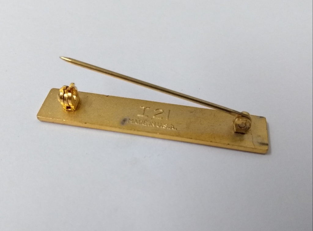 Genuine U.S Issued Metal Pin Bar Roman Numerals V XV or XXV I21
