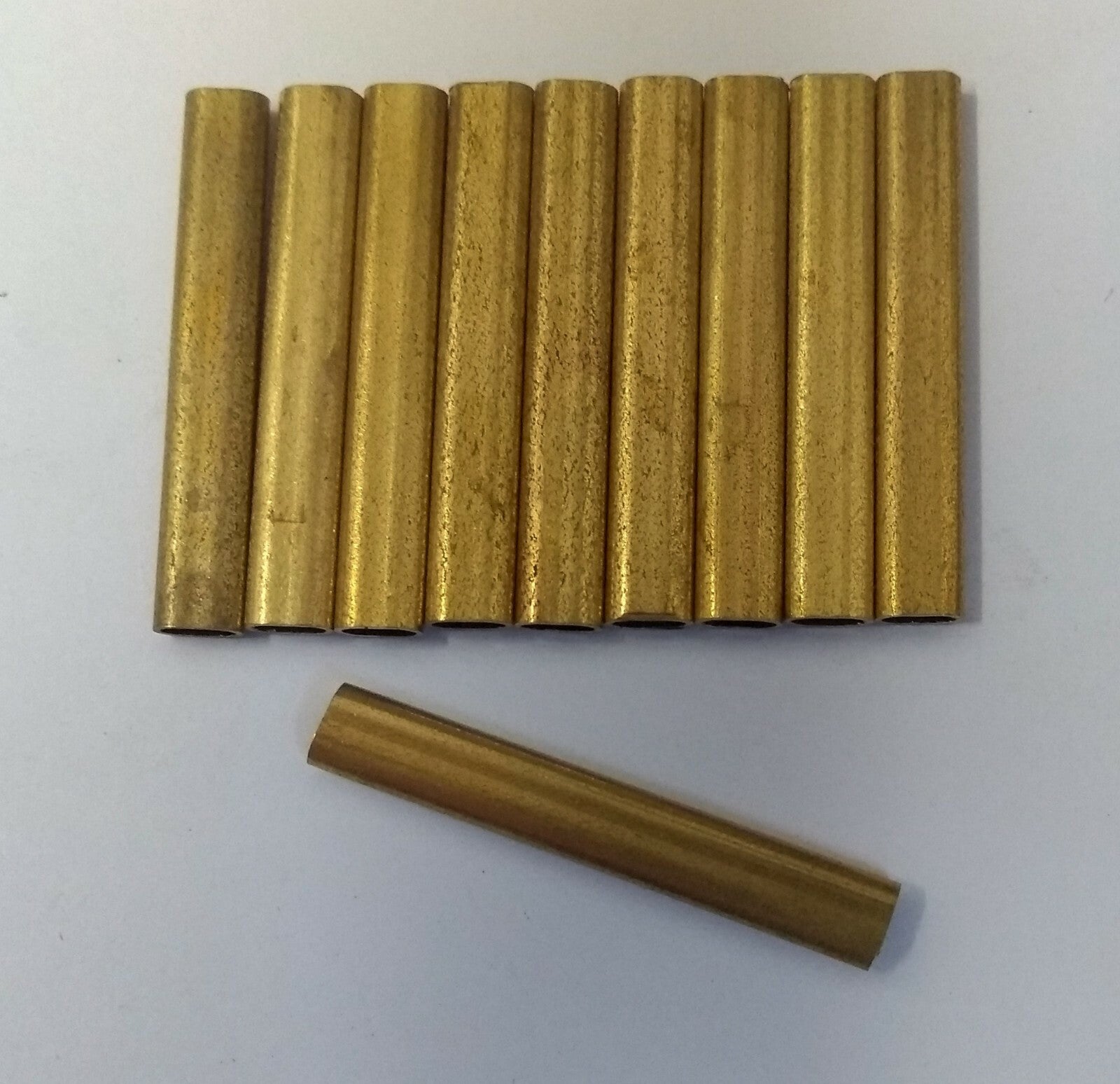 Hat Band Connector Brass Colour British Vintage Stock x 10 Pieces