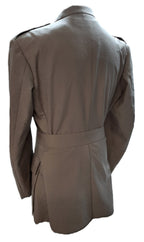 British Army No4 Jacket with RLC Buttons & Matching Cloth Belt