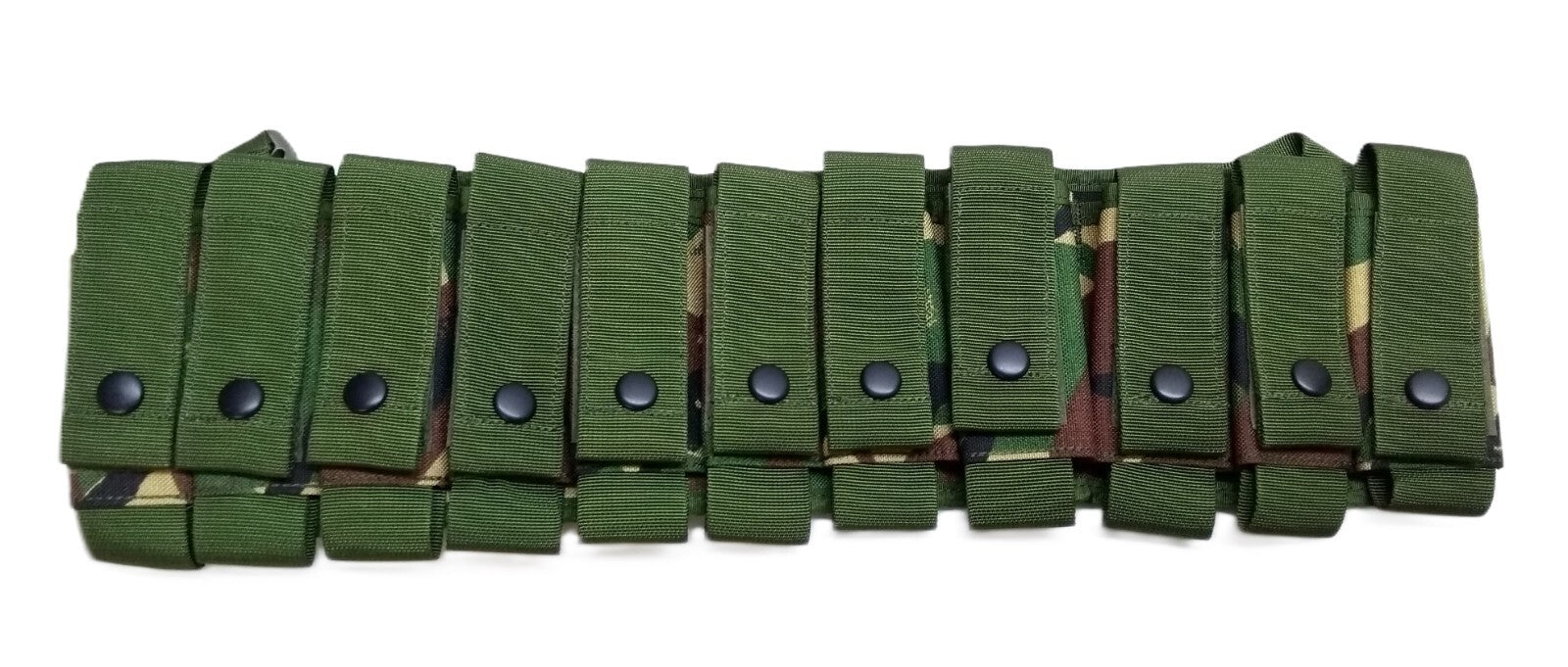 DPM British Camouflage Bandolier 11 Pouch Combat Assault Cartridge Belt NEW