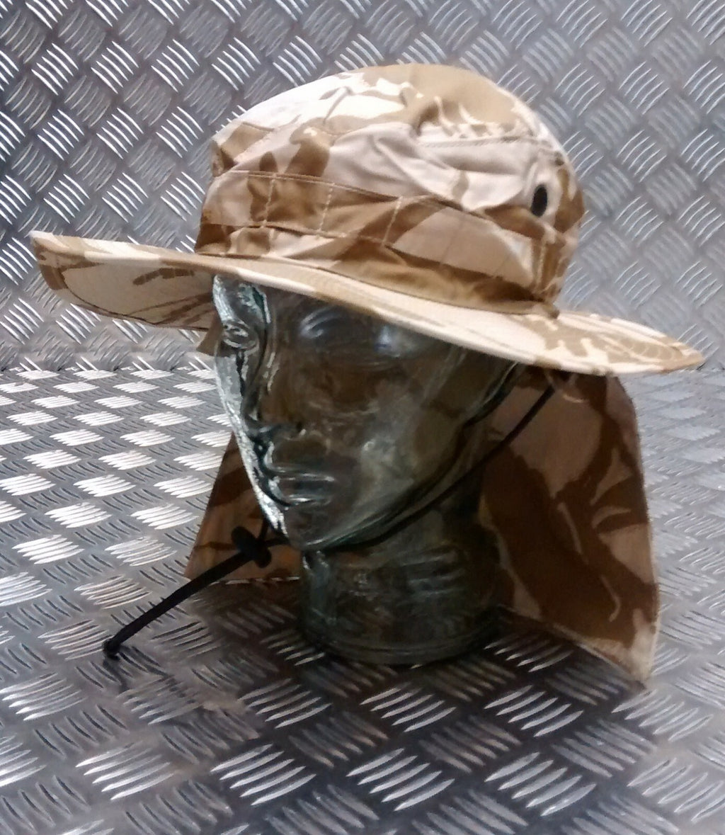 DDP Boonie/Bush Hat Bucket Hat British Desert CAMO Style ATC Cadets - NEW