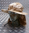 DDP Boonie/Bush Hat Bucket Hat British Desert CAMO Style ATC Cadets - NEW