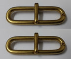Genuine Vintage British 1 3/4" Parade Belt Prong Sliders X4 STD129