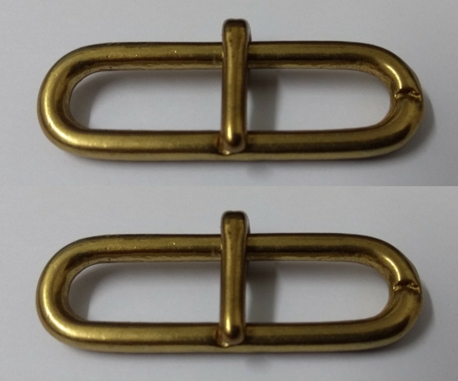 Genuine Vintage British 1 3/4" Parade Belt Prong Sliders X4 STD129