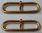 2" Parade Gilt Belt Prong Sliders X2 STD130