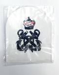 Royal Navy Petty Officer Qualification Patch Blue on White