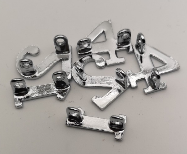 Shoulder & Collar Numbers 1  2  4 Pair Each