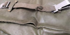Vintage Army Issue Heavy-duty Vinyl Backpacks & Belts x4ea Heavy Wear & Defects