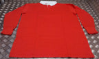 British Army Issue Rugby Jersey Utility Shirt Red Colour Size 1 S/M - NEW