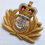 British Navy OFC Beret Badge RN Royal Crown Laurel & Anchor NEW x2