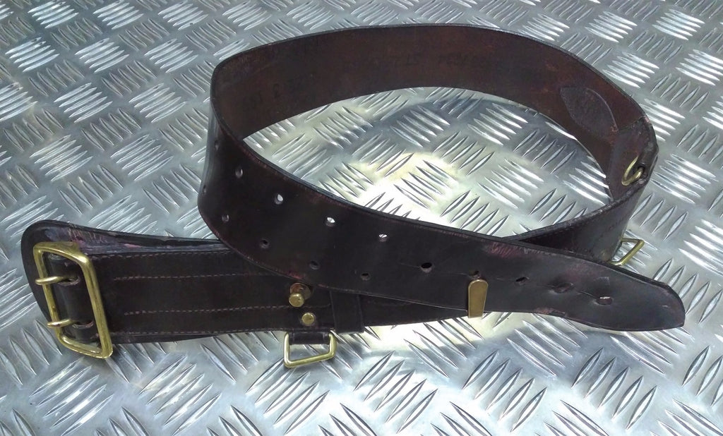 British Sam Browne Dress Belt Without Crossover Strap FXB