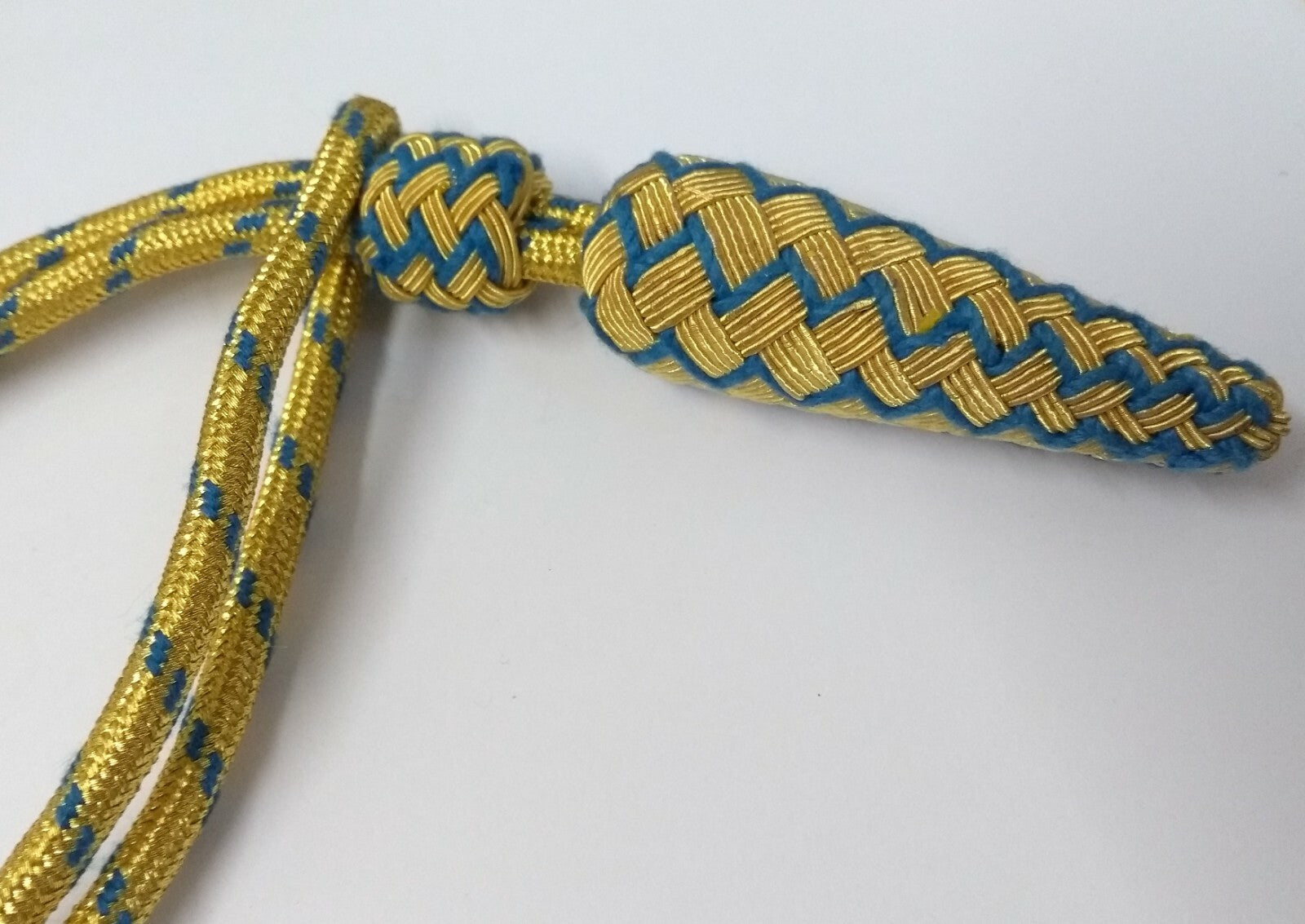 RAF Royal Air Force Blue Fleck On Gold Ceremonial Parade Sword Knot Complete EBYT702
