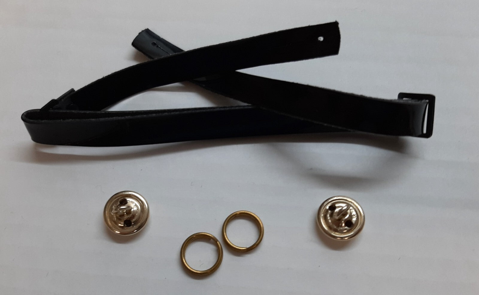 DERR Chin Strap Set With Duke of Edinburgh Royal Regiment Insignia Buttons