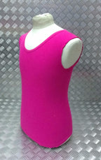 Genuine Issue Overdyed Ribbed Muscle Top "Cut Off Sleeves" Asst Colours