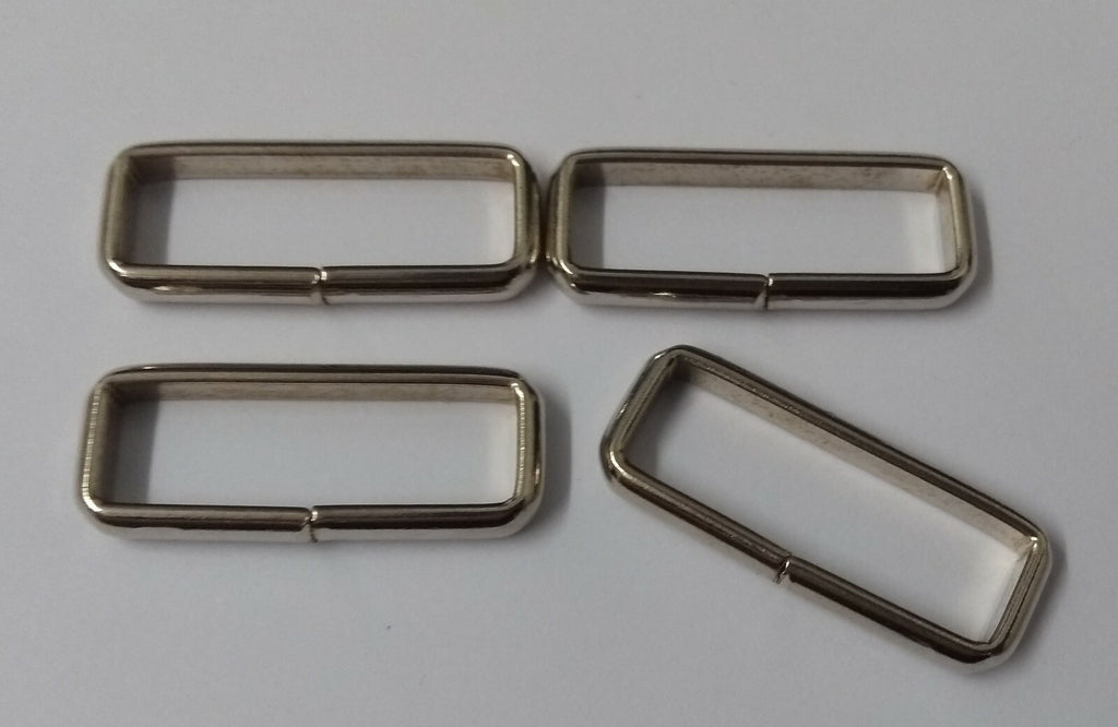 Trousers Belt Keeper 1" Nickel Plated British For 1" belting or Straps
