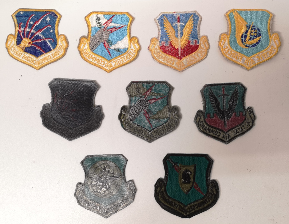 US USAF Air Command Sevice Forces Patches NEW